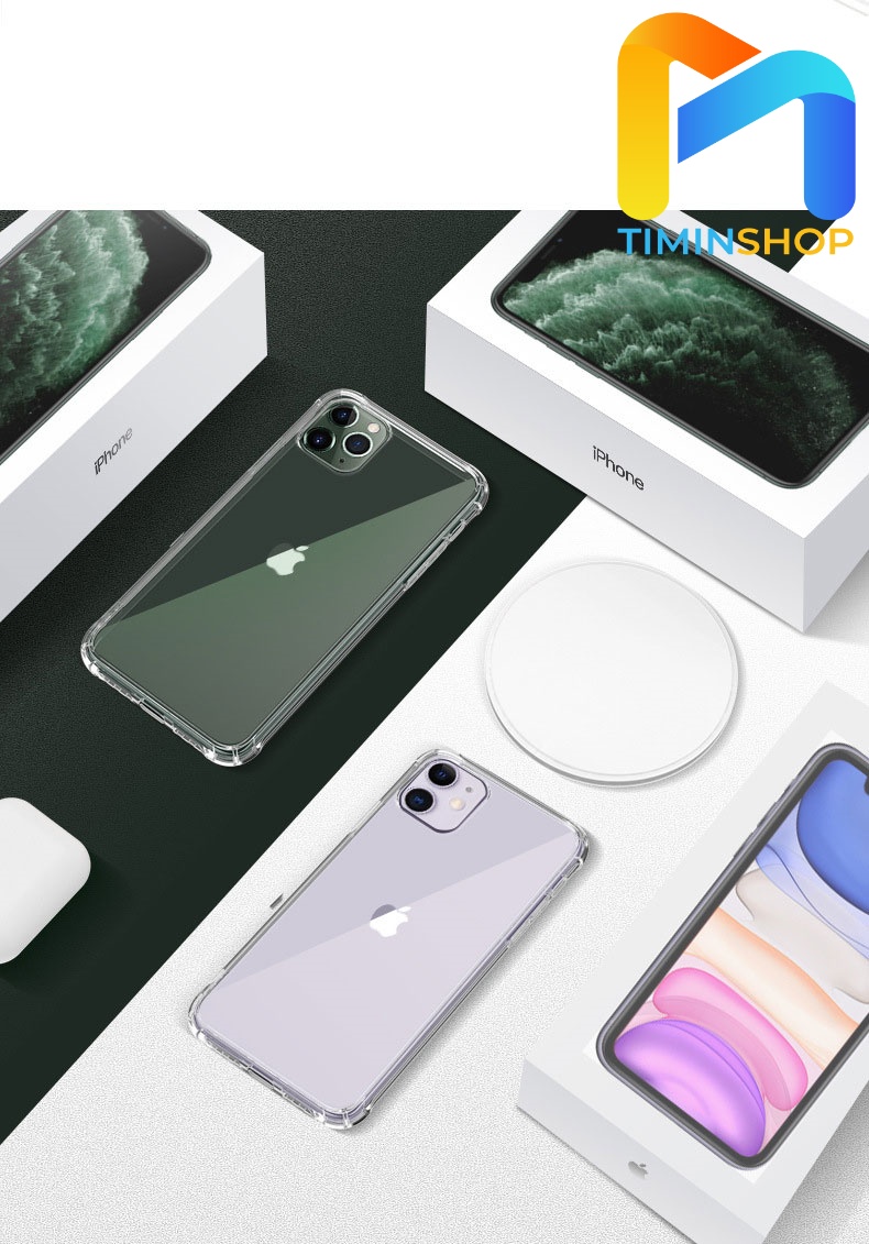 Ốp lưng chống sốc dành cho iPhone 12/ 12 Pro/ 12 Pro Max/ 12 Mini
