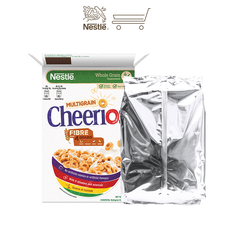 [Quà tặng tháng 12 -  Mua 1 tặng 1 Gift] Ngũ cốc ăn sáng CHEERIOS (Hộp 300g)