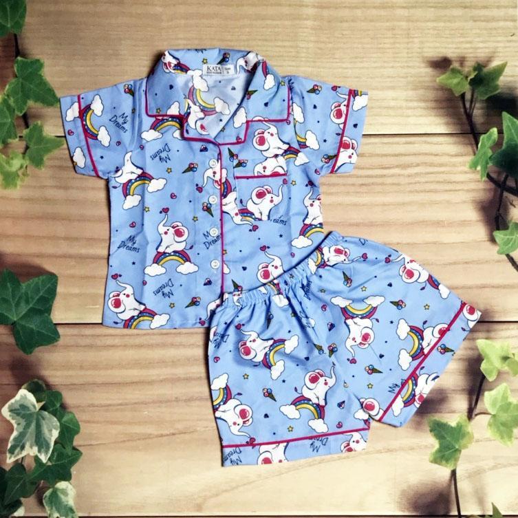 BỘ PIJAMA BÉ GÁI KATA BG-09, BỘ BÉ GÁI, CÓ ĐỦ SIZE MÀU