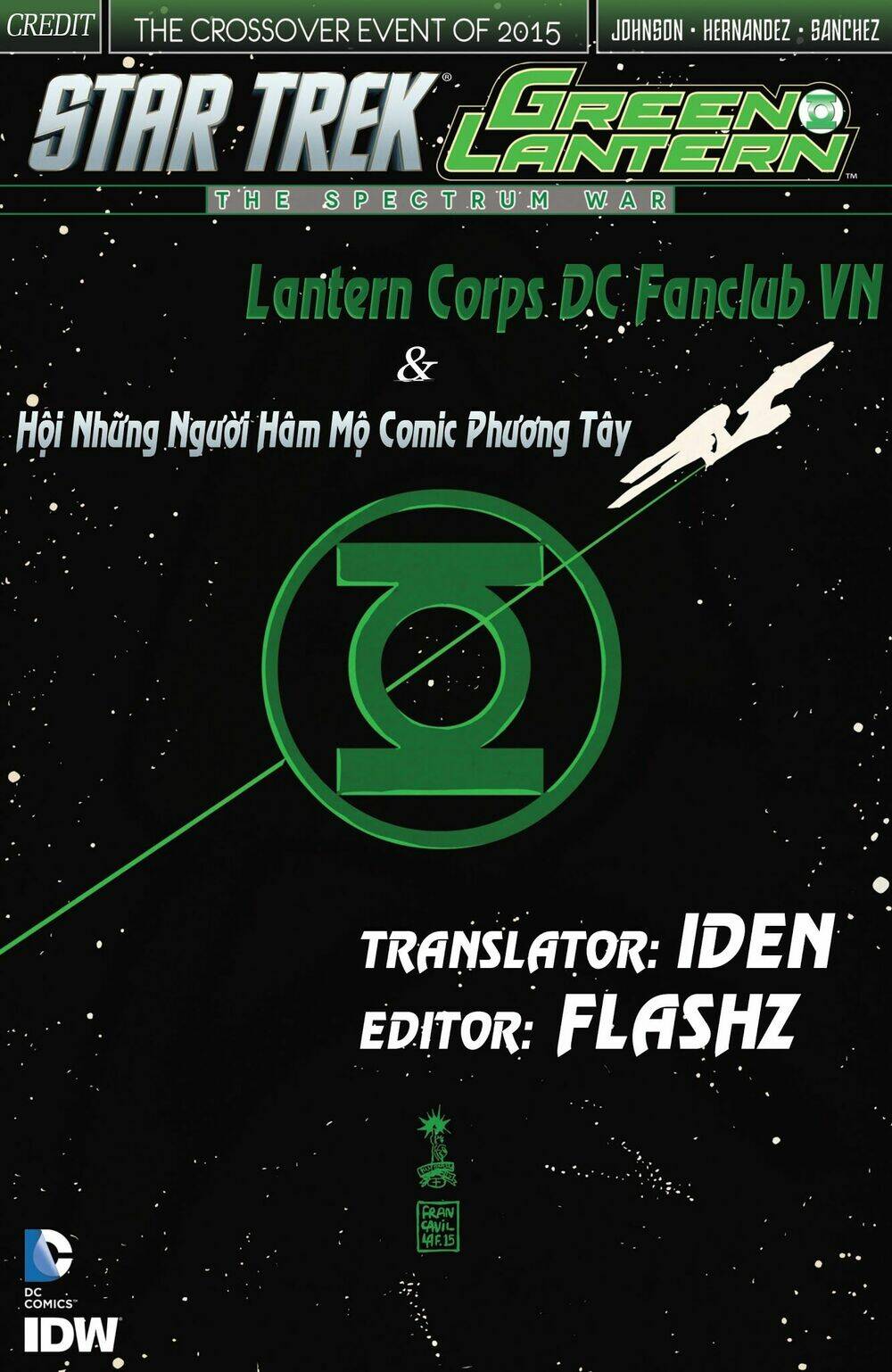 star trek/green lantern: the spectrum war chapter 1 2