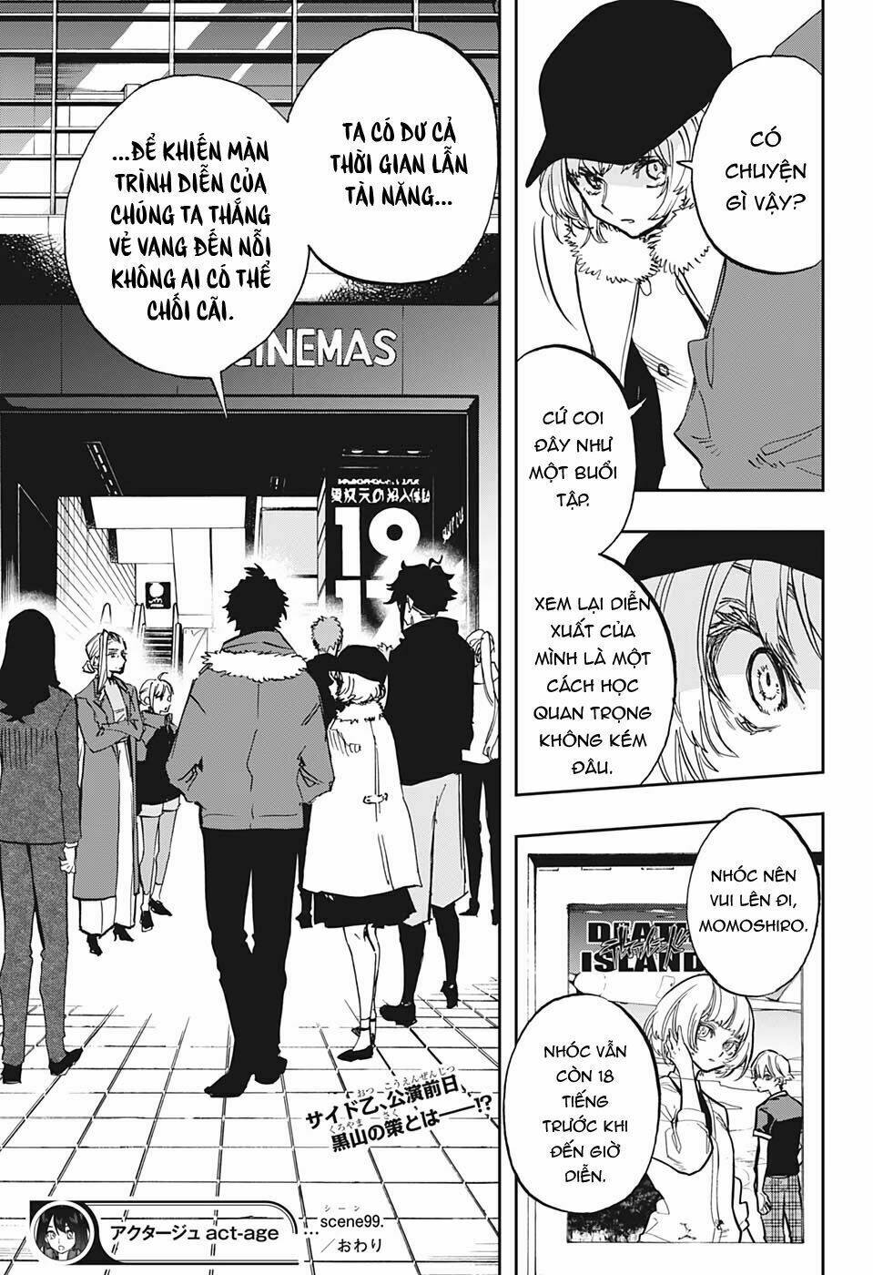 nữ diễn viên tài năng chapter 99 21