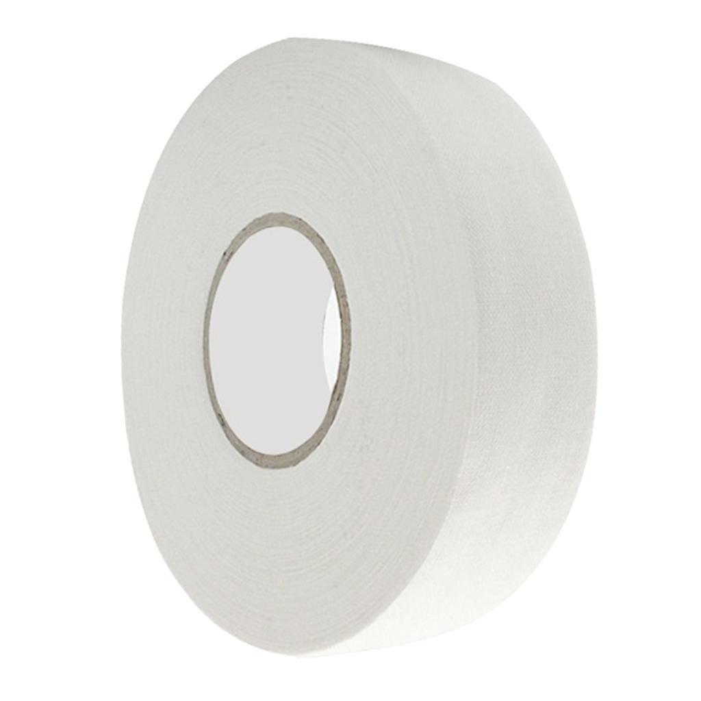 Roll Adhesive Ice Hockey Tape Cotton Cloth Stick Handle White