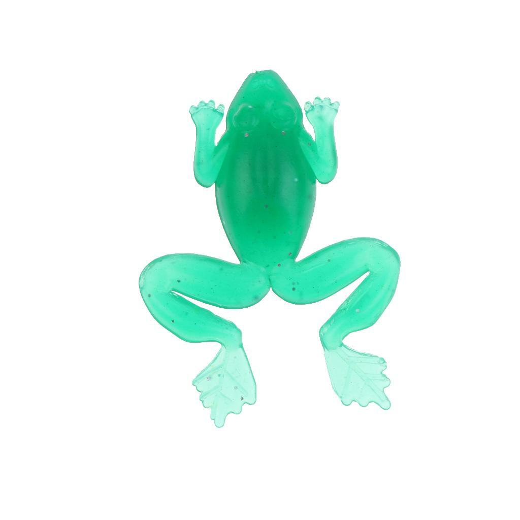 48mm High Simulation Soft Fishing Lure Frog Lure Bass Fishing Bait Tackle