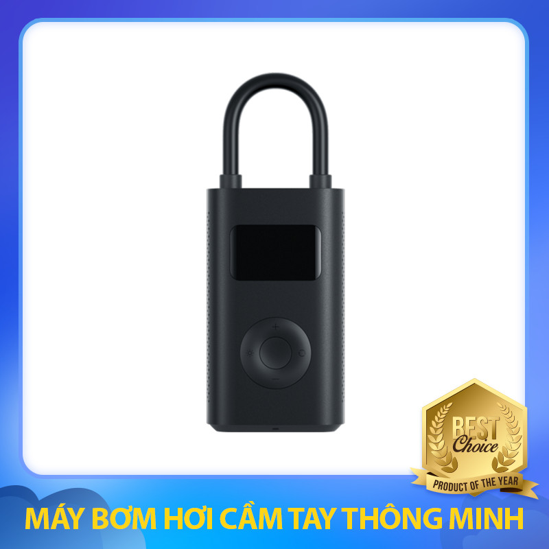 Máy Bơm Hơi Cầm Tay Thông Minh Dung Lượng Pin 2000mAh Với Công Nghệ Bơm Hiện Đại