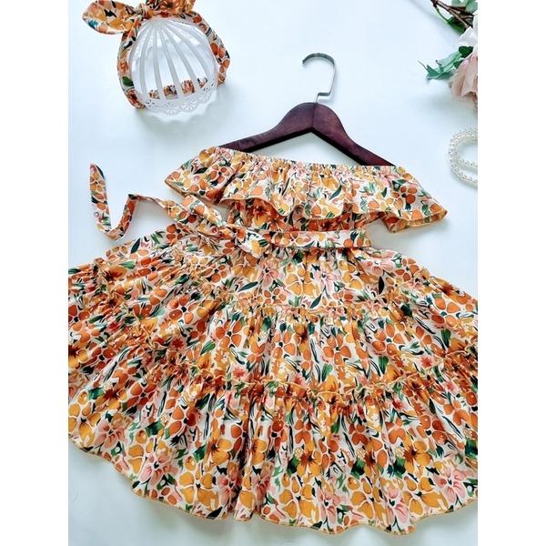 Váy Maxi Mẹ Và Bé Gái 4 Đến 64kg, Đầm Bé Gái Chất Thô Cotton Mát Rượi