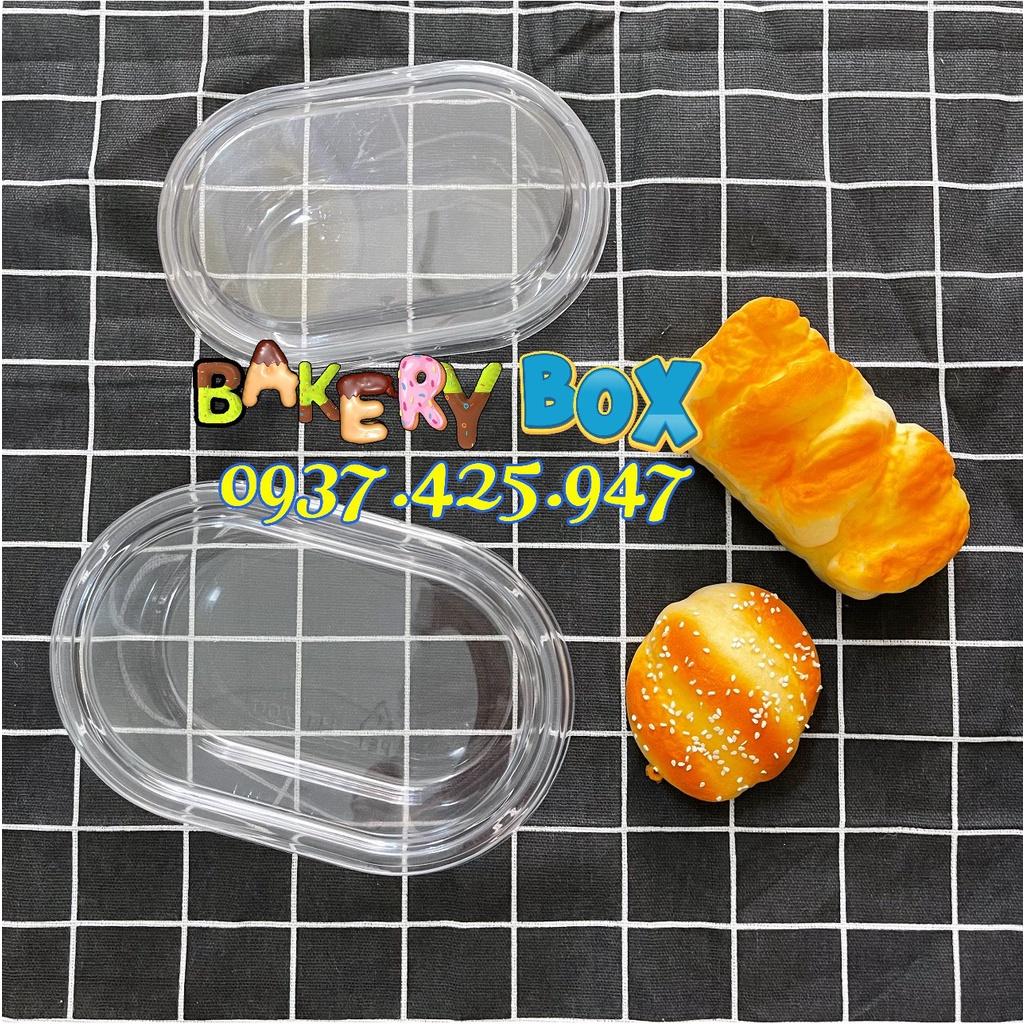 50 Hộp Oval 650ml Đựng Tiramisu - Panna Cotta - HT-700