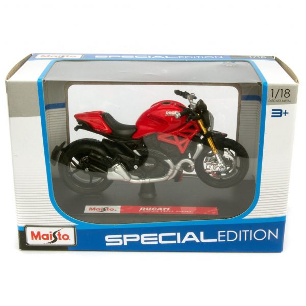 Mô tô mô hình MAISTO 1:18 Ducati Monster 1200S 13095/MT39300