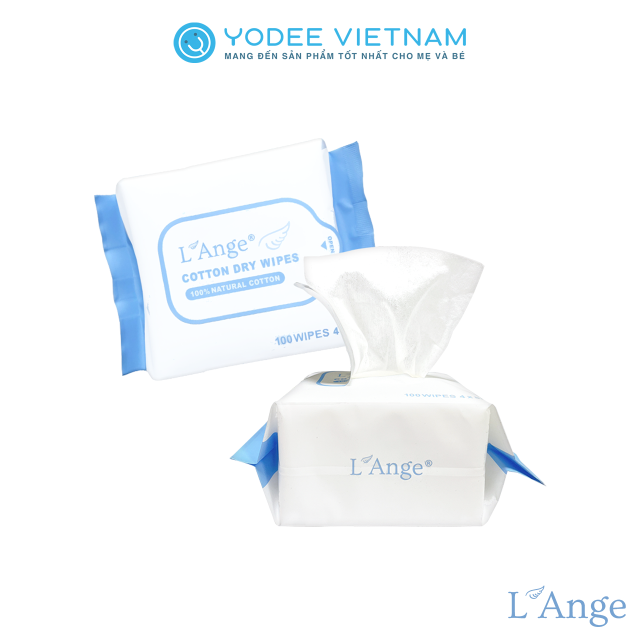 L’Ange Khăn vải khô đa năng cho mẹ và bé