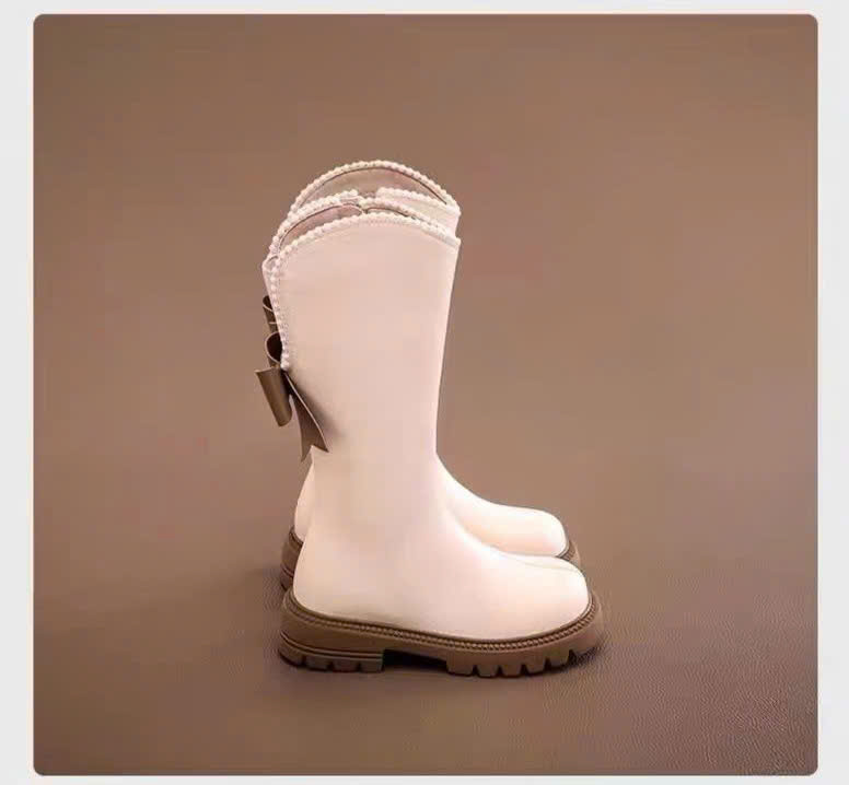 Giày bốt boots cổ cao cho bé gái bé trai phong cách Hàn Quốc đẹp diện đi chơi đi tiệc size 26-37 hàng Quảng Châu cao cấp