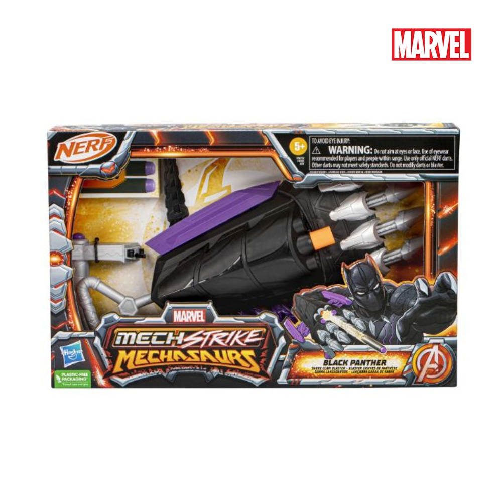 Bộ đồ chơi mô hình móng vuốt Mech Strike Black Panther Marvel