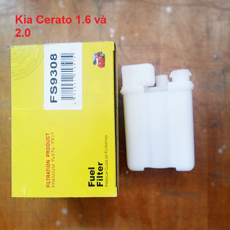 Lọc xăng cho xe Kia Cerato 1.6 và 2.0 2008, 2009, 2010, 2011, 2012, 2013 mã phụ tùng 31910-2H000 mã FS9308