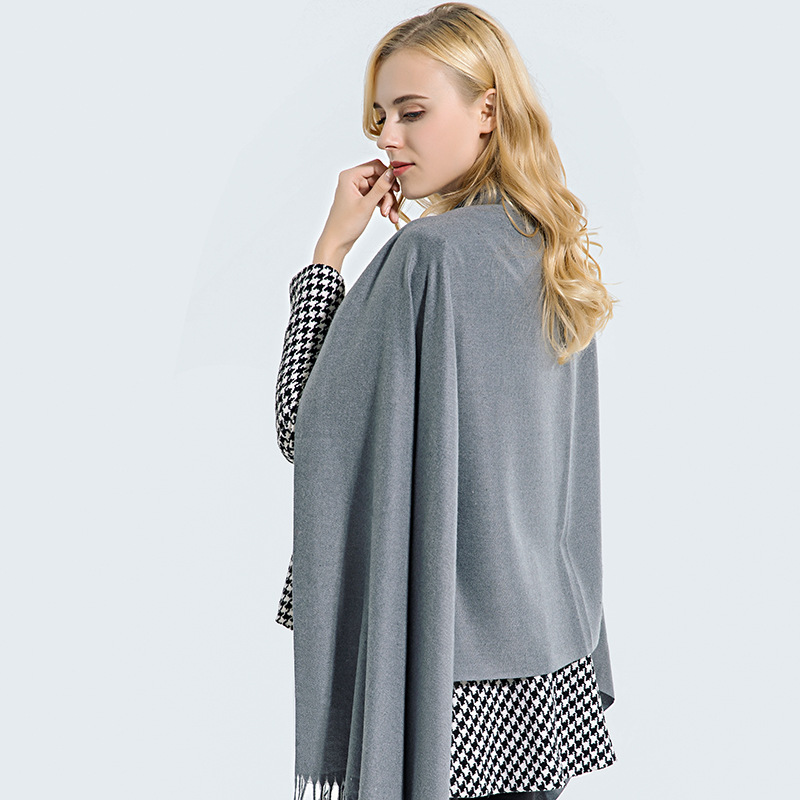 Khăn choàng cổ len dạ giữ ấm chất len cashmere cao cấp