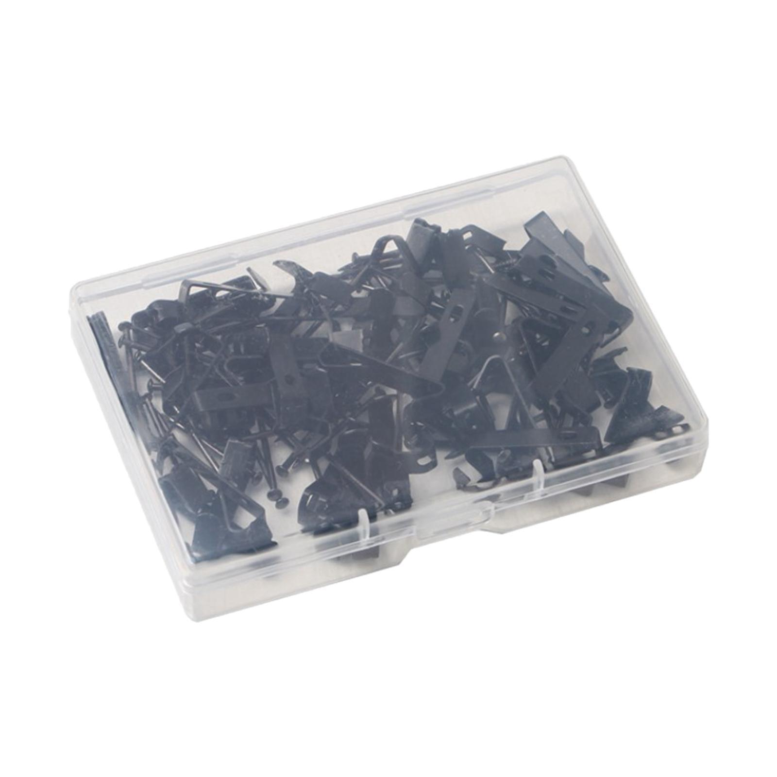 100 Pieces Picture Frame Hooks Metal Picture Hooks for Office Bedroom Home