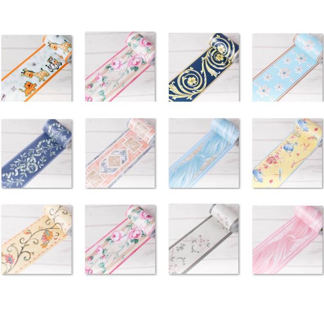 Cuộn 10m dài x 10cm cao len dán viền tường BST02