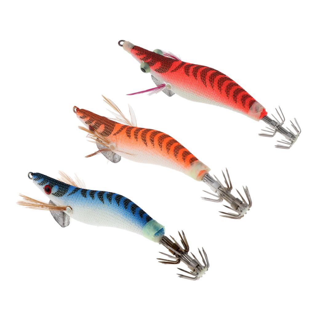 Squid Jigs Fishing  Luminous Hard  Baits Hook