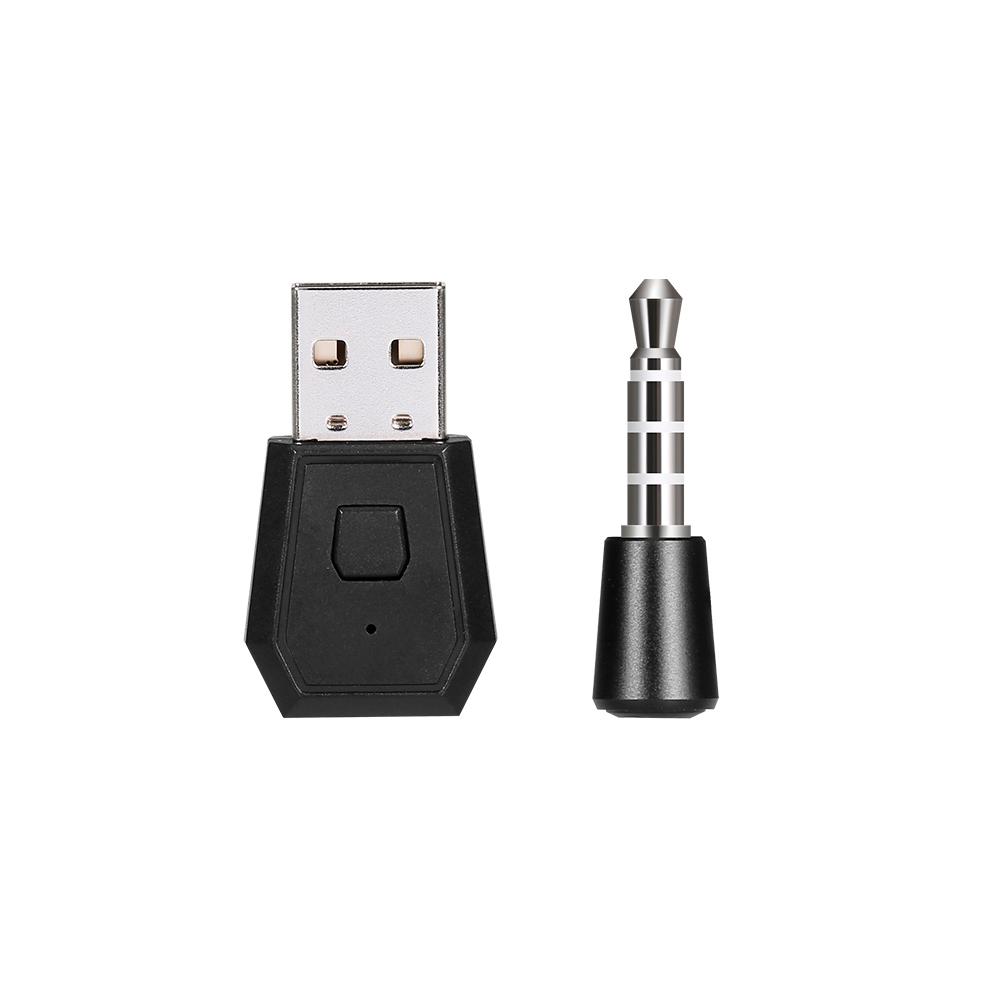 Bộ chuyển đổi tai nghe / micrô không dây BT Receiver với Mic BT 5.0 Dongle USB Bộ chuyển đổi USB Dongle Thay thế cho P4 - Đen - P4