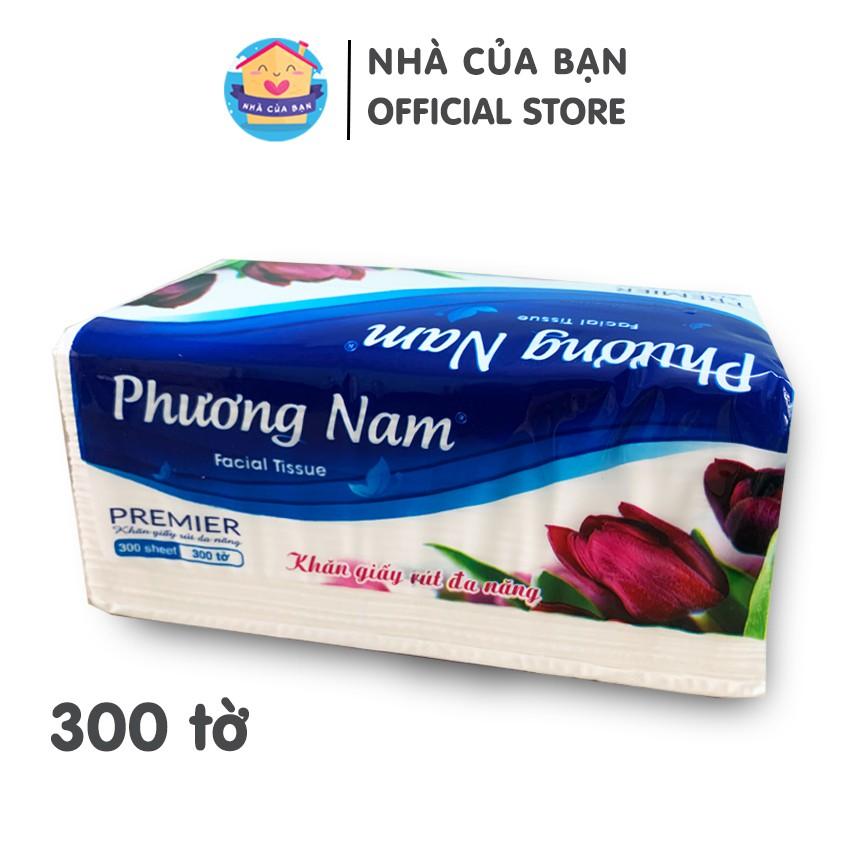 Khăn giấy rút đa năng 300 tờ Phương Nam Premier DÀY, DAI