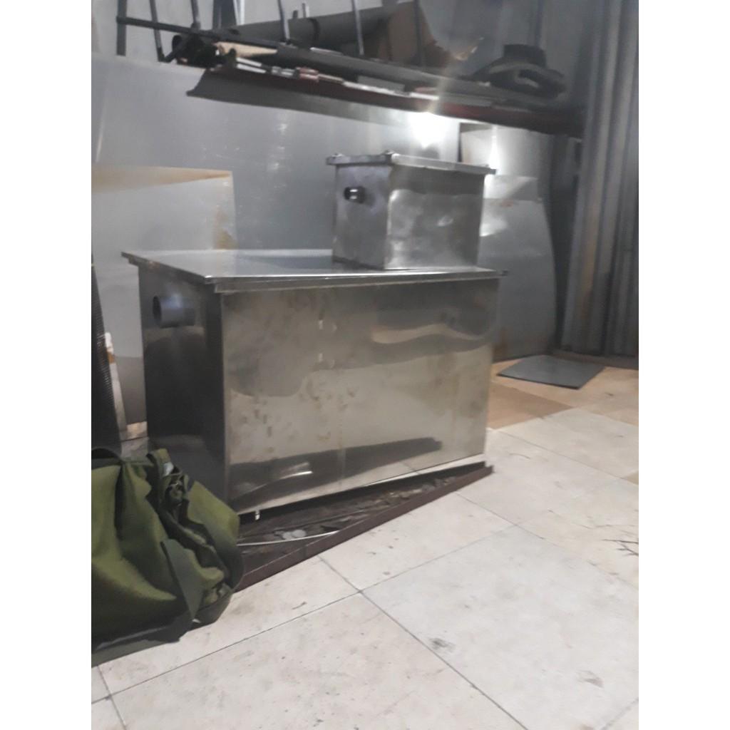Bể Tách Mỡ 50L Bẫy Mỡ Chất Liệu Inox