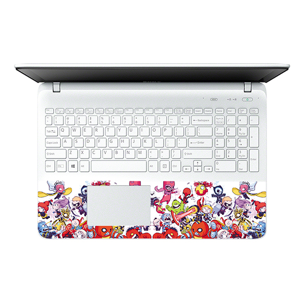 Mẫu Dán Decal Laptop Hoạt Hình LTHH-136