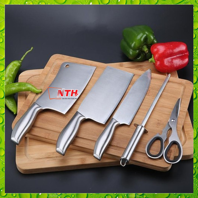 Bộ Dao Nhà Bếp Cao Cấp Nhật Bản 5 Món