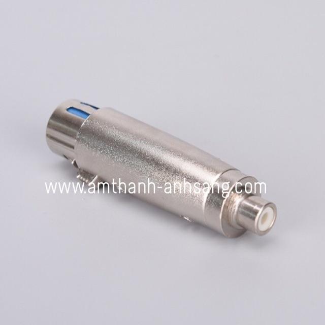 Jack chuyển đổi XLR to RCA, Jack hoa sen ra XLR, jack out tín hiệu các thiết bị âm thanh