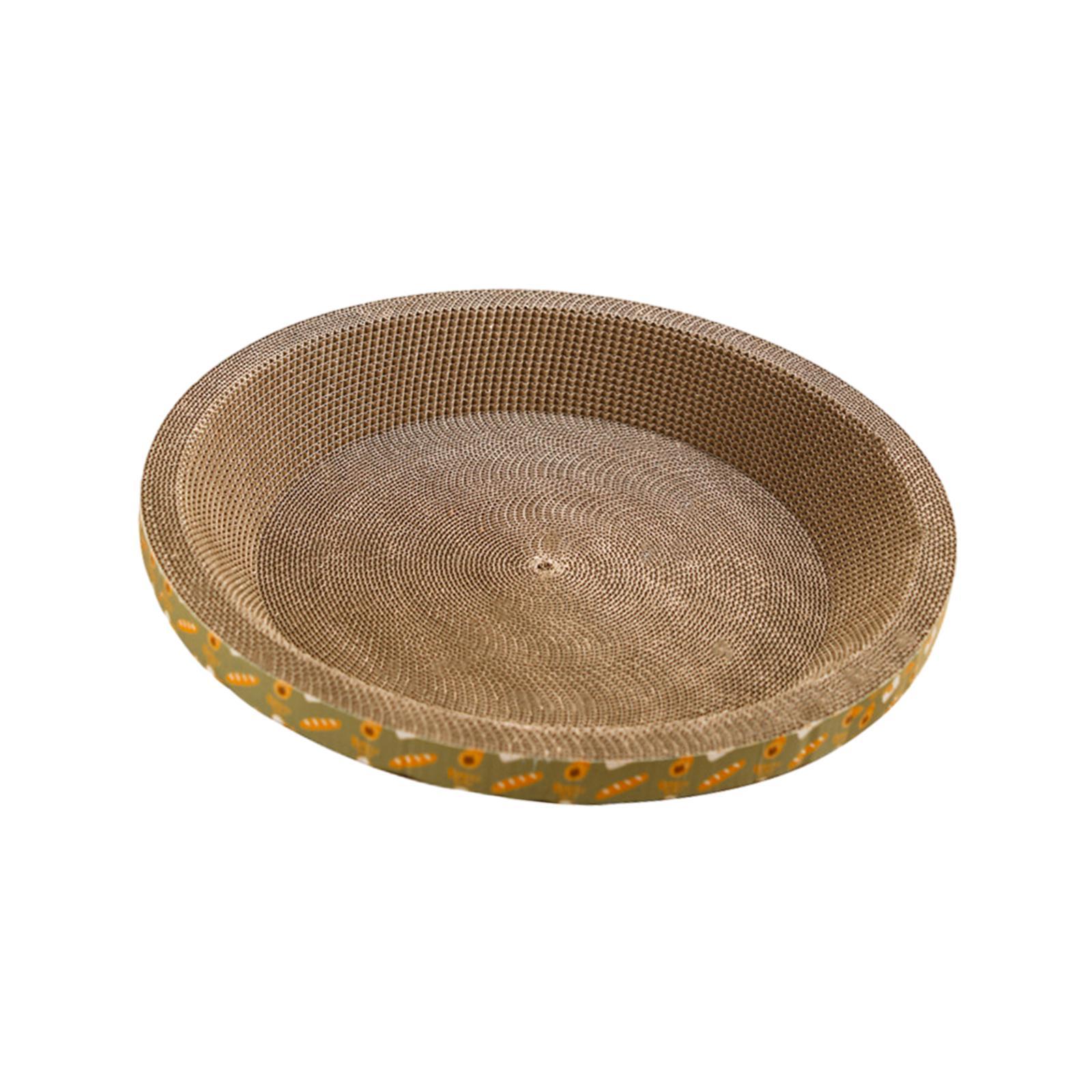 Round Cat Scratching Board Sofa Pet Supplies Cat Scratcher for Grinding Claw