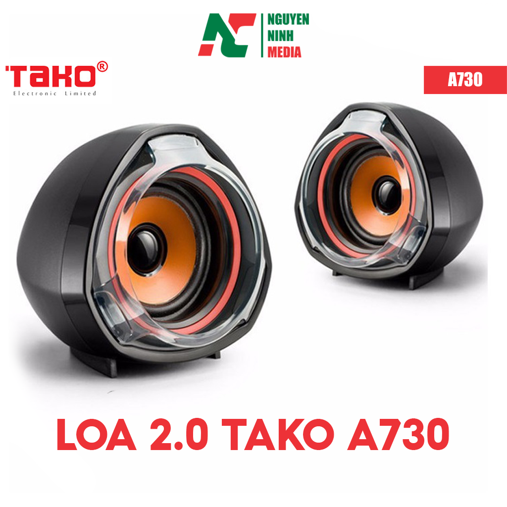 Loa Vi Tính 2.0 TAKO A730 - Hàng Chính Hãng