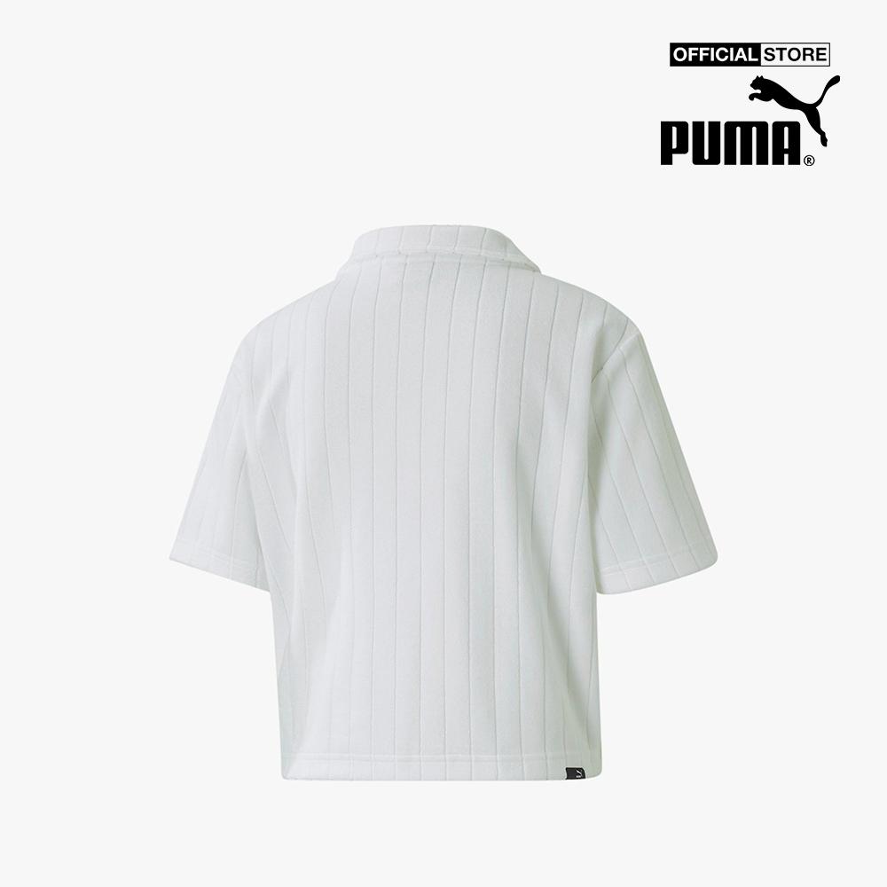 PUMA - Áo thun polo nữ Downtown Towelling 533589