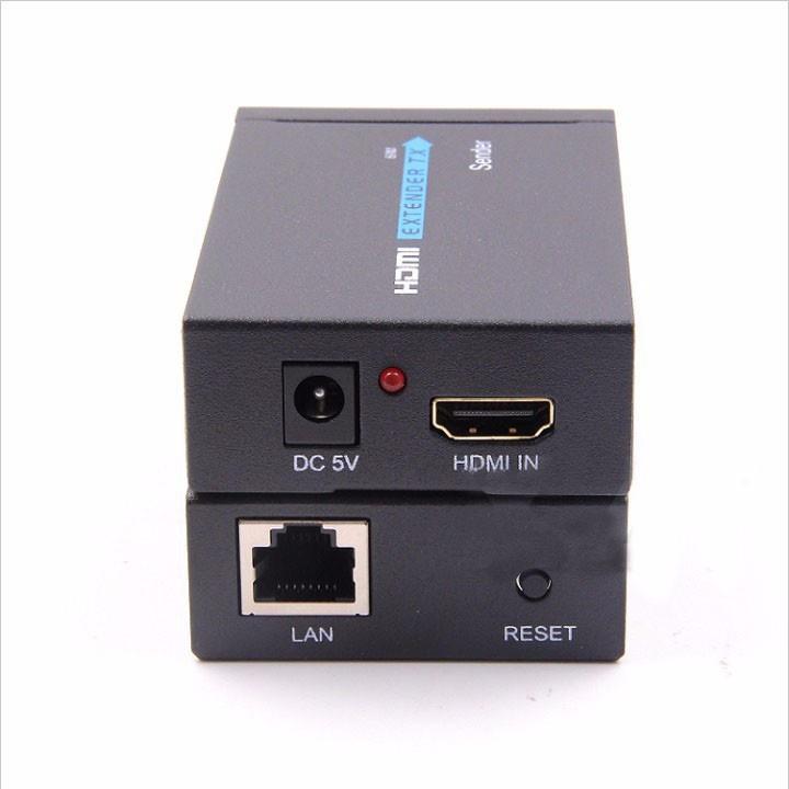 BỘ NỐI DÀI HDMI BẰNG DÂY MẠNG LAN RJ45 HDMI EXTENDER 60M