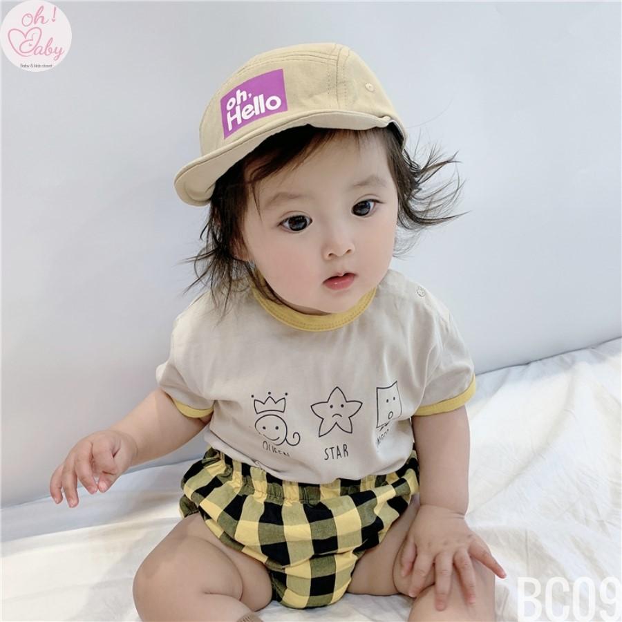 Bộ Cộc Cotton QC Cho Bé
