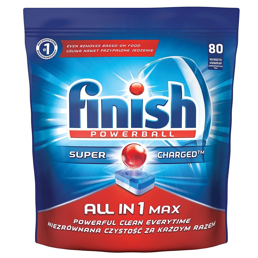 Viên rửa chén Finish All in 1 Max 80 viên