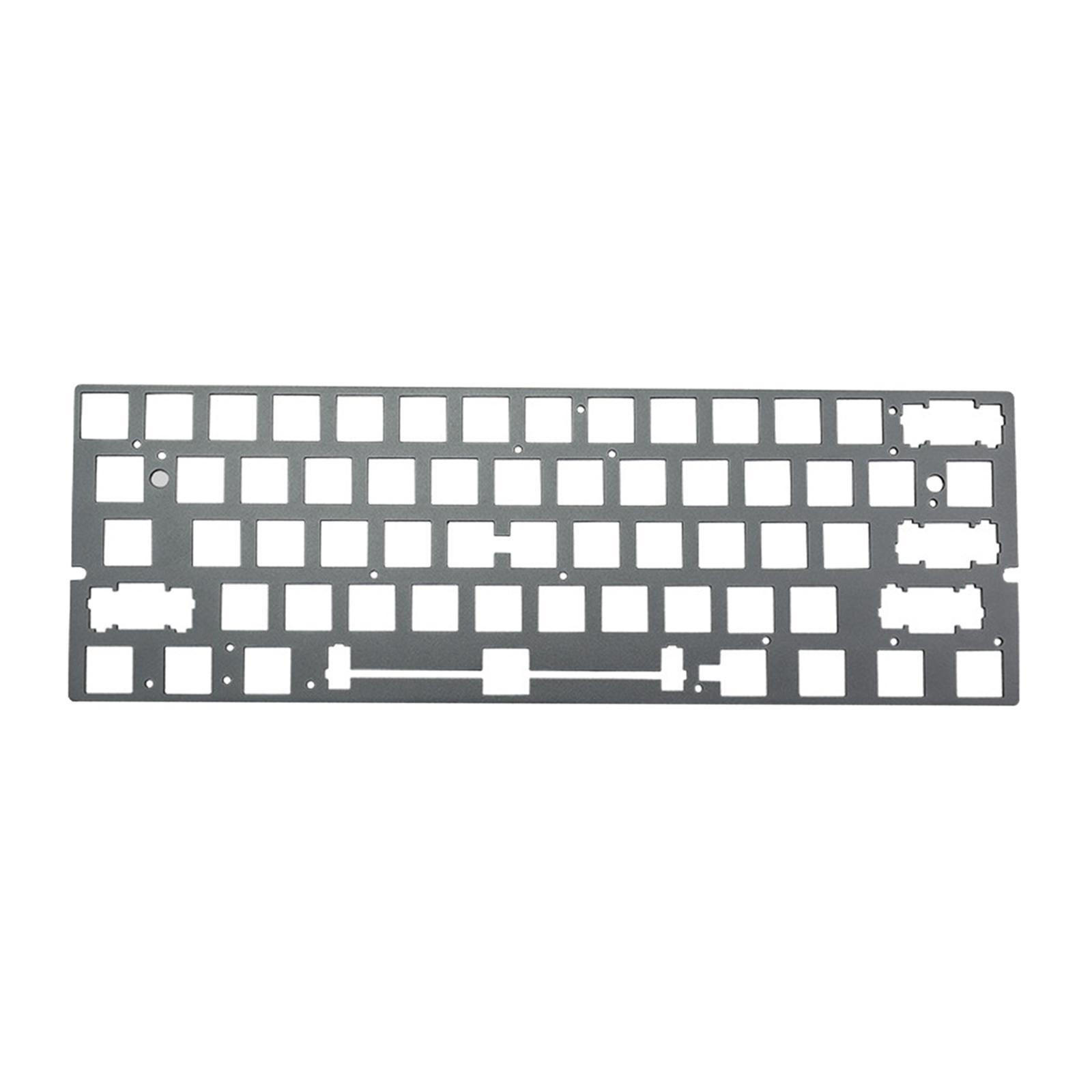 CNC Aluminum Positioning Board Plate-mounted Stabilizers Keyboard DIY fits for GK61/GK64, High quality Spare Parts