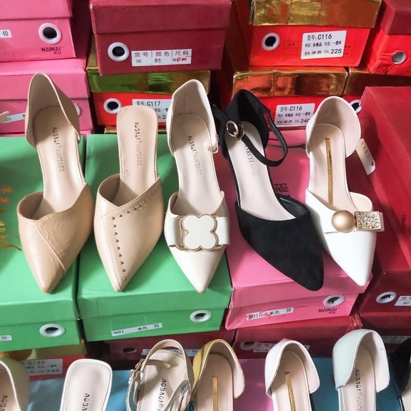 Sale Sandal + Guốc hàng QC cao cấp lẻ size ( có size 40