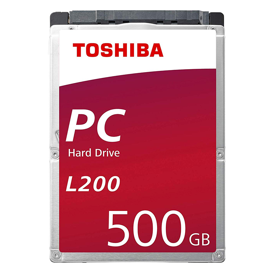 Ổ Cứng HDD Toshiba 2.5&quot; 500GB Mobile L200 series 7mm (8MB) 5400rpm SATA3 (6Gb/s) HDWK105UZSVA - Hàng Chính Hãng