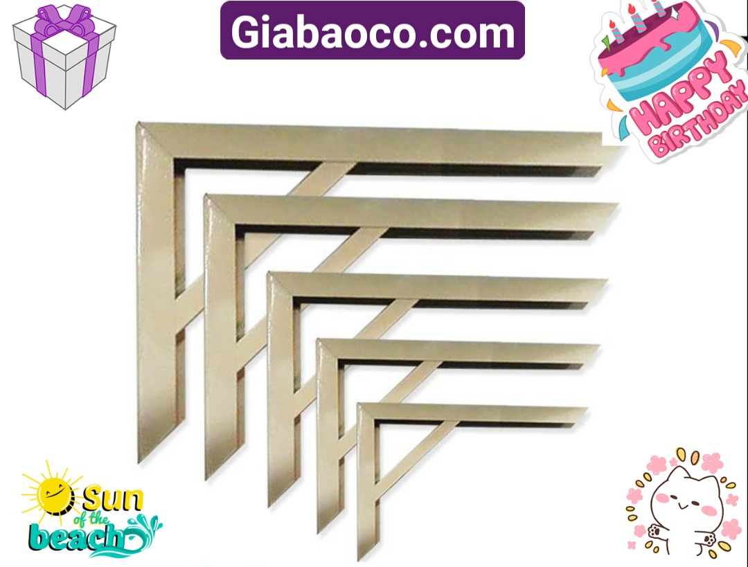Bộ:1 Đôi Eke - Giá Đỡ Chữ L Bắt Kệ Sơn Tĩnh Điện Bền Đẹp - HCM