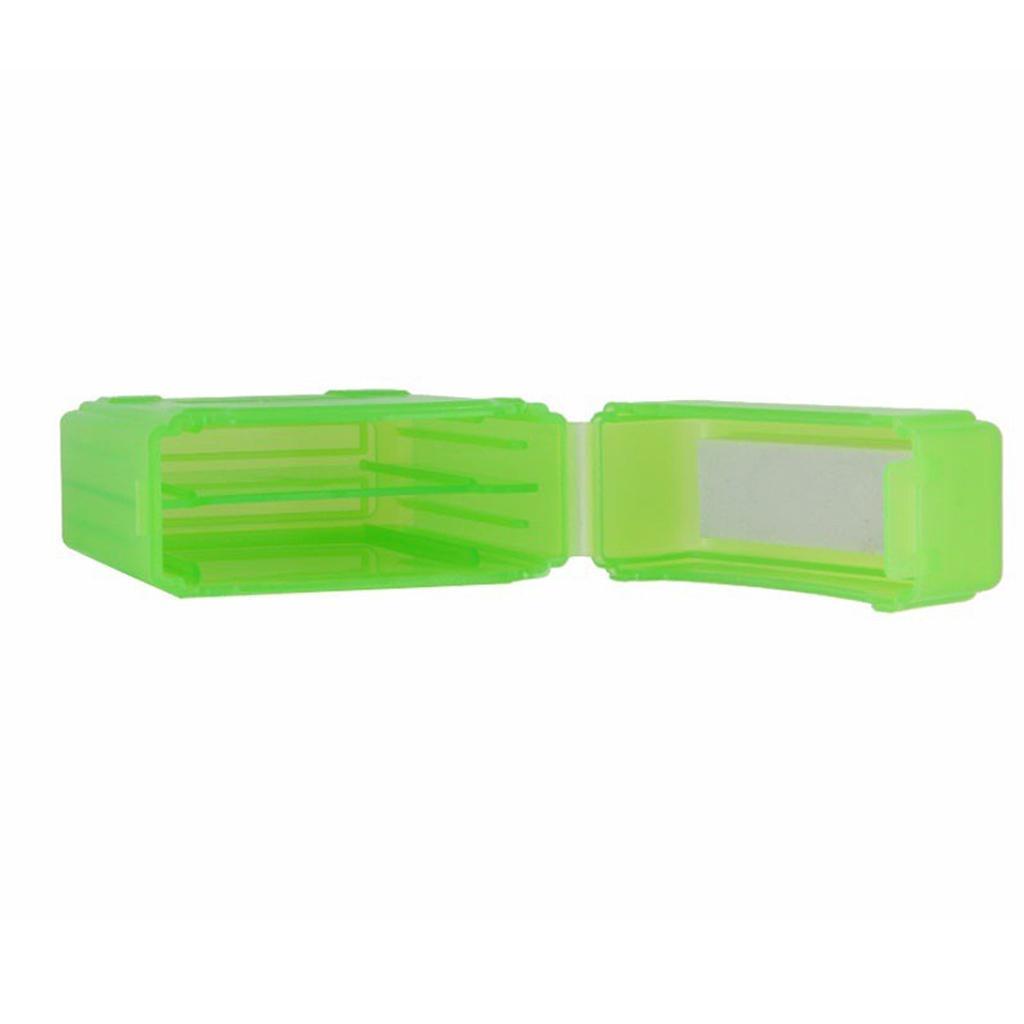 .5" HDD SSD Enclosure External Case Storage Box Green