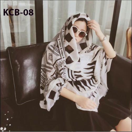 Khăn choàng đi biển chống nắng vintage thổ cẩm, khăn boho 4 mùa thời trang - Hàng Loại 1