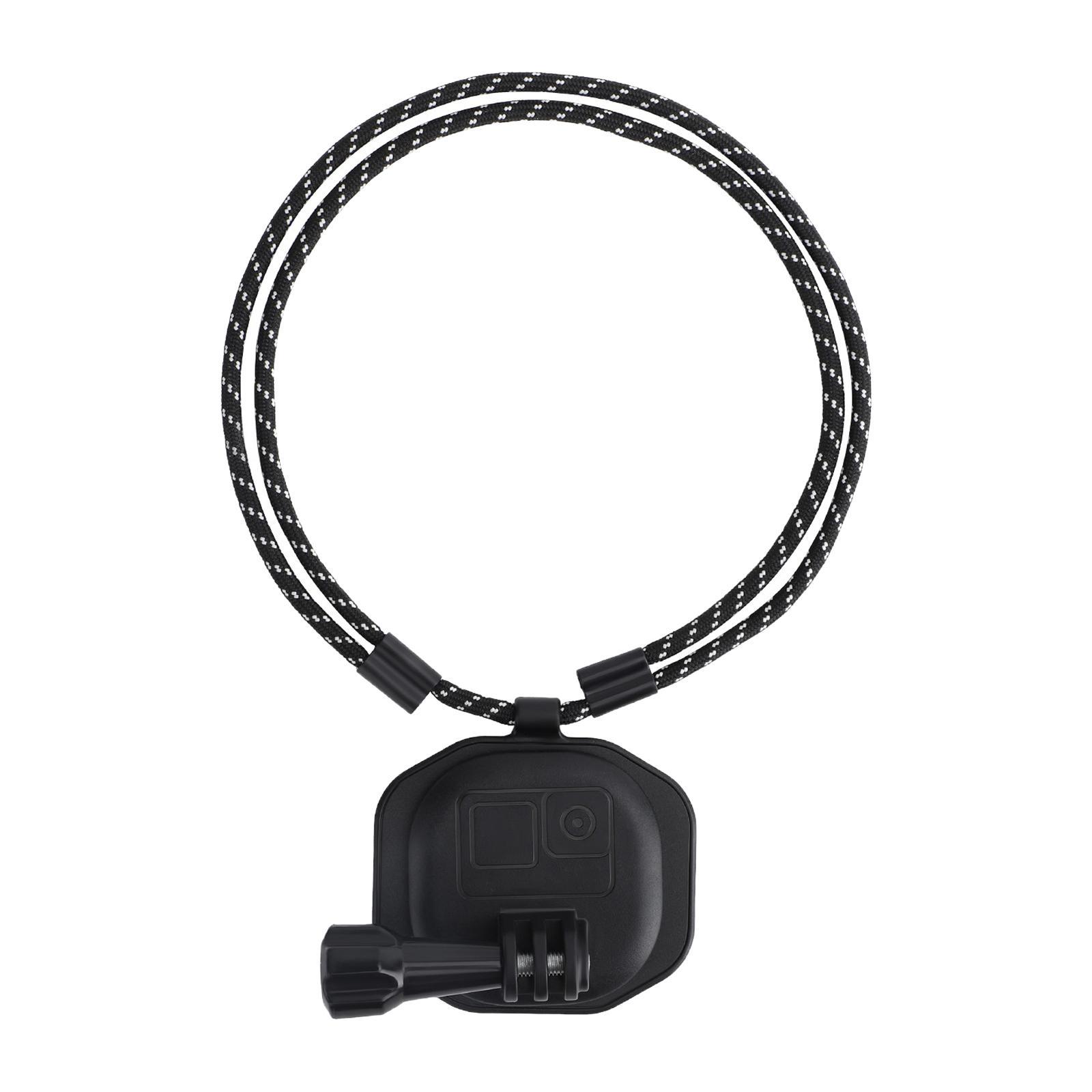 POV Neck Selfie Holder with Adjustable Lanyard for Sports Camera