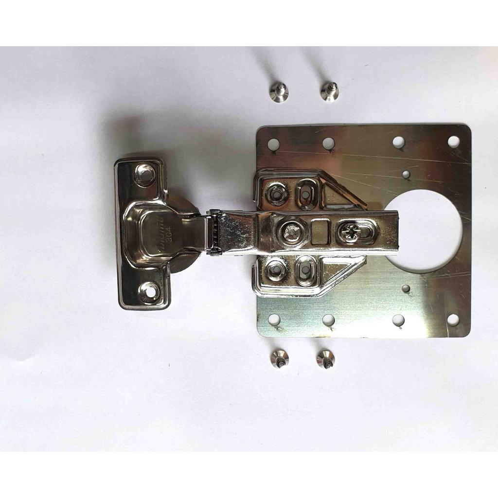Tấm sửa bản lề tủ gỗ bằng inox