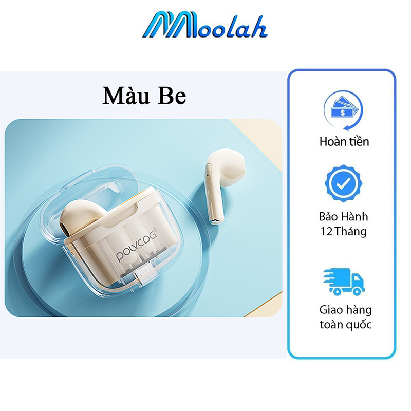 Tai Nghe Bluetooth Gaming Có Mic Bluetooth 5.3 Chống Ồn ENC Thế Hệ Mới Tai Nghe Nhét Tai Không Dây Chơi Game Hộp Đựng Trong Suốt Độc Đáo Cảm Ứng Vân Tay Âm Thanh Hifi Pin Siêu Trâu Chống Nước - ML049