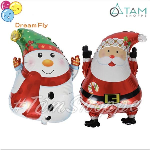 Bóng nhôm trang trí Noel 6 kiểu C40-60cm