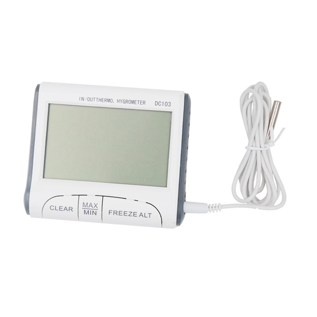 All in one DC103 Digital Thermometer Hygrometer Tester Cº/Fº High Accuracy#2