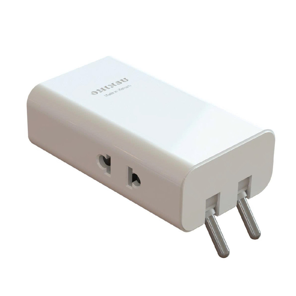 Củ sạc nhanh đa năng Ominsu PD 20W kiêm ổ cắm điện 2500W SN01 - Hàng chính hãng