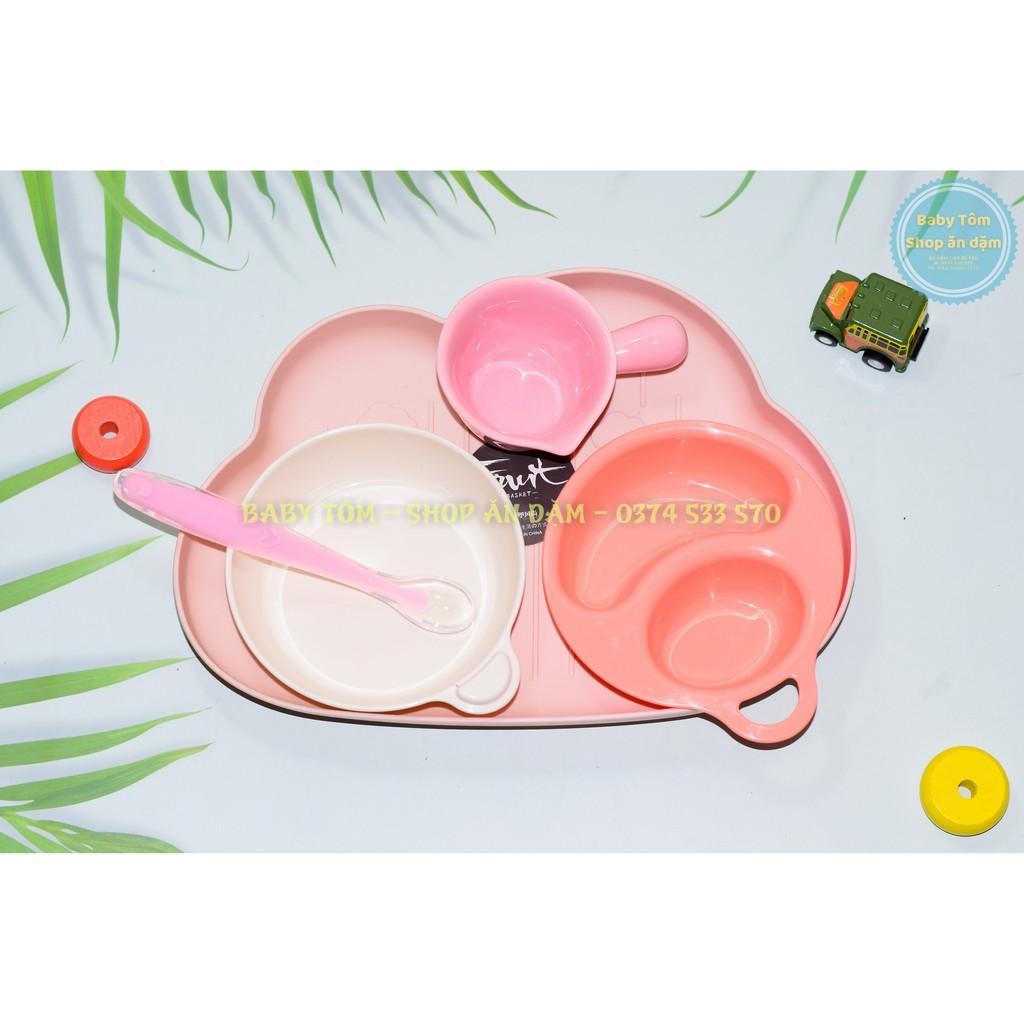 Set bát ăn dặm NHỰA PAKU PAKU