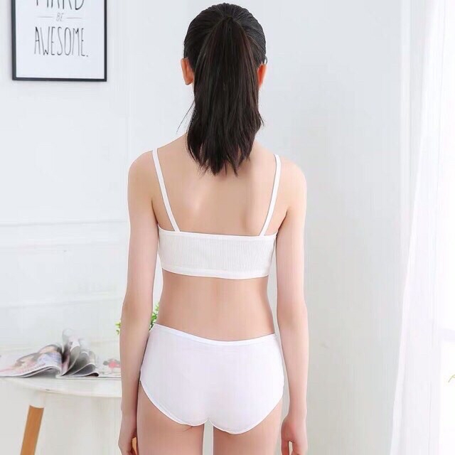Áo lót học sinh cấp 1 và 2 có đệm mỏng- 6059