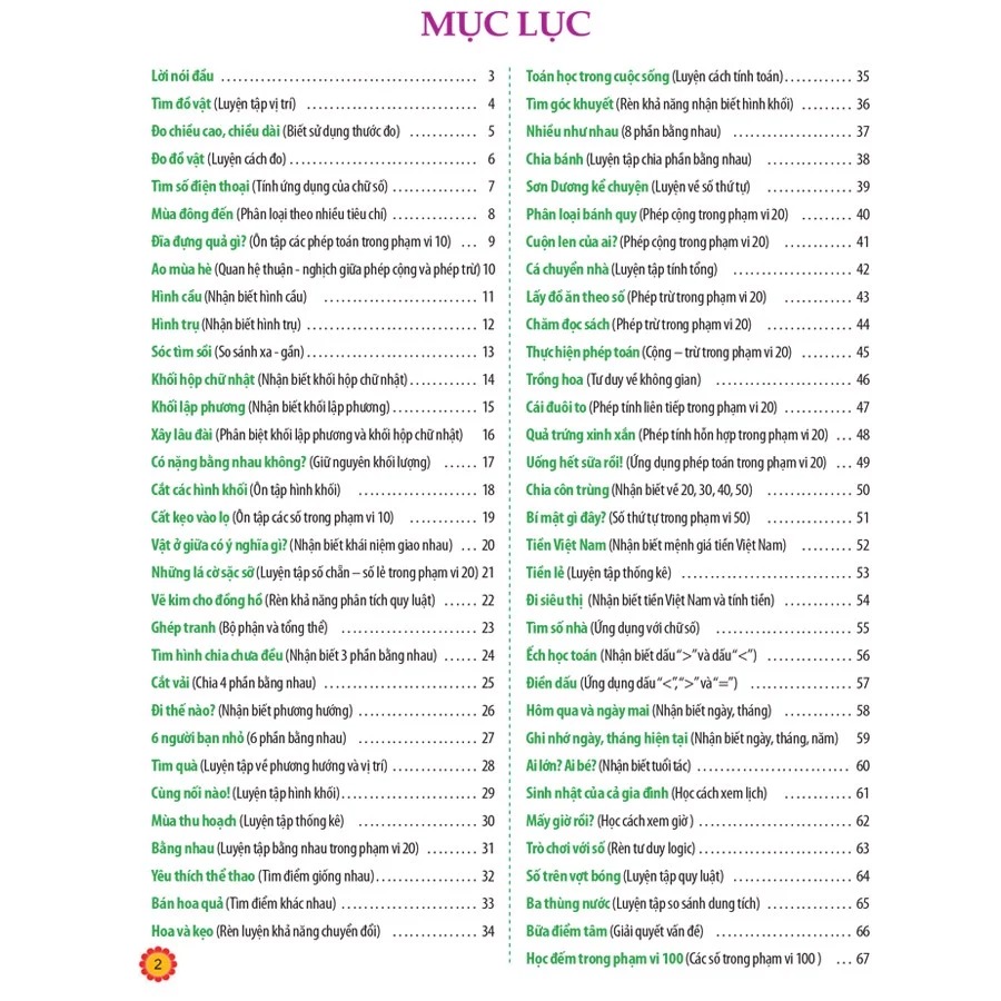 Giúp bé phát triển tiềm năng toán học: 6 tuổi