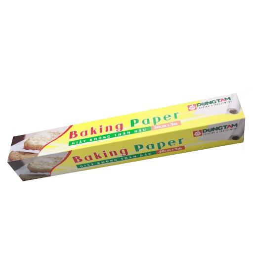 Giấy nến chống dính Banking Paper 30cm x 5m - Giấy nướng không thấm dầu