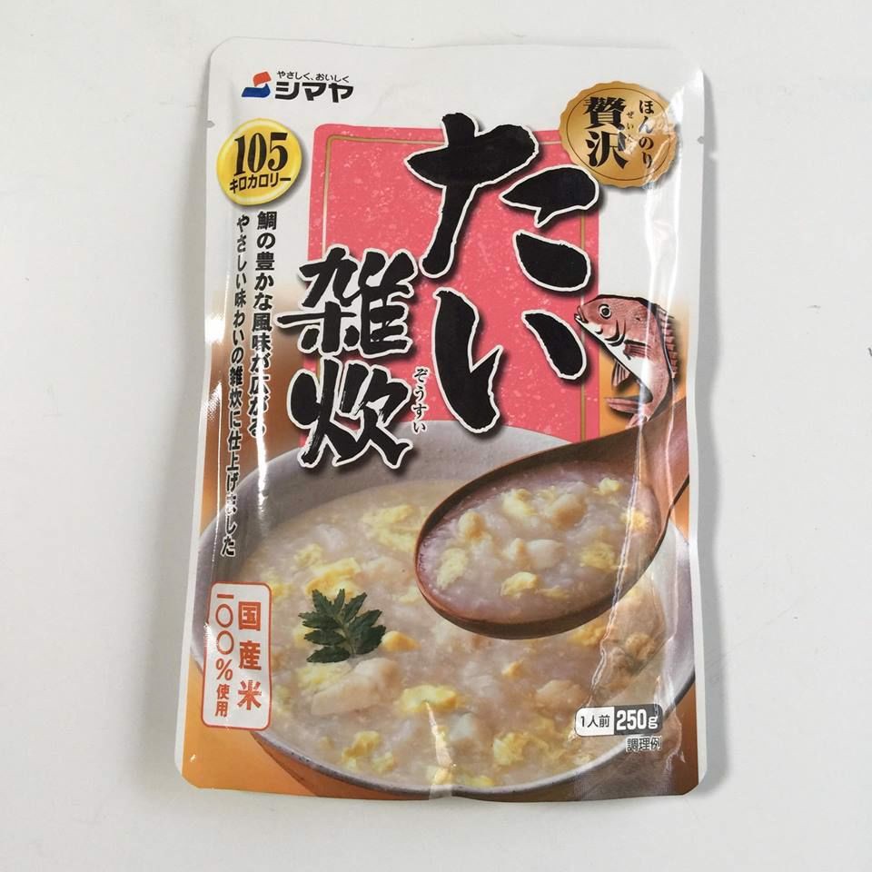 Cháo Gói Ăn Liền Shimaya Nhật Bản