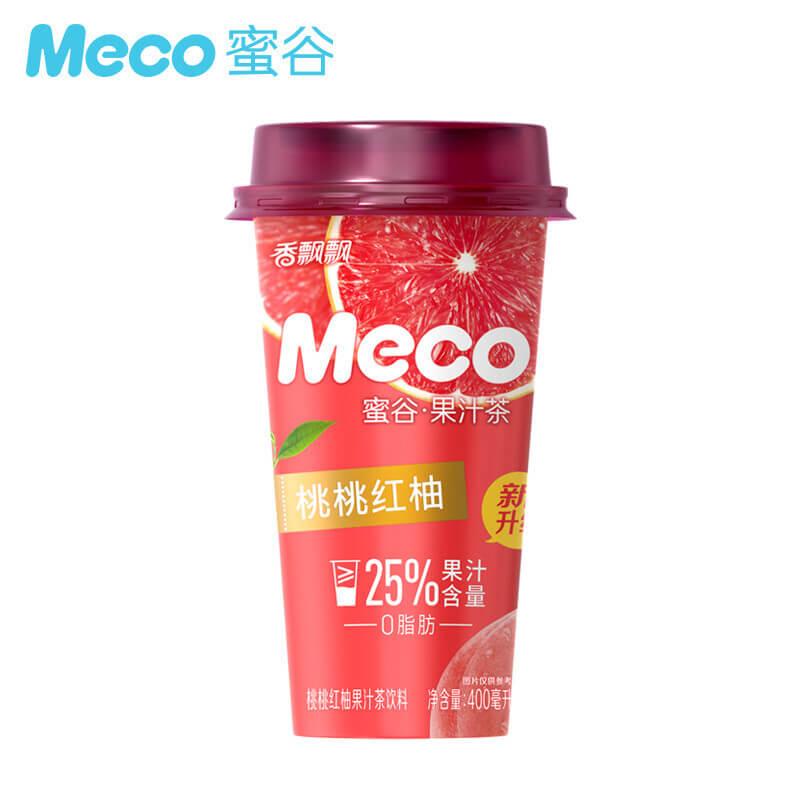Trà Hoa Quả Meco vị Đào Bưởi 400ml