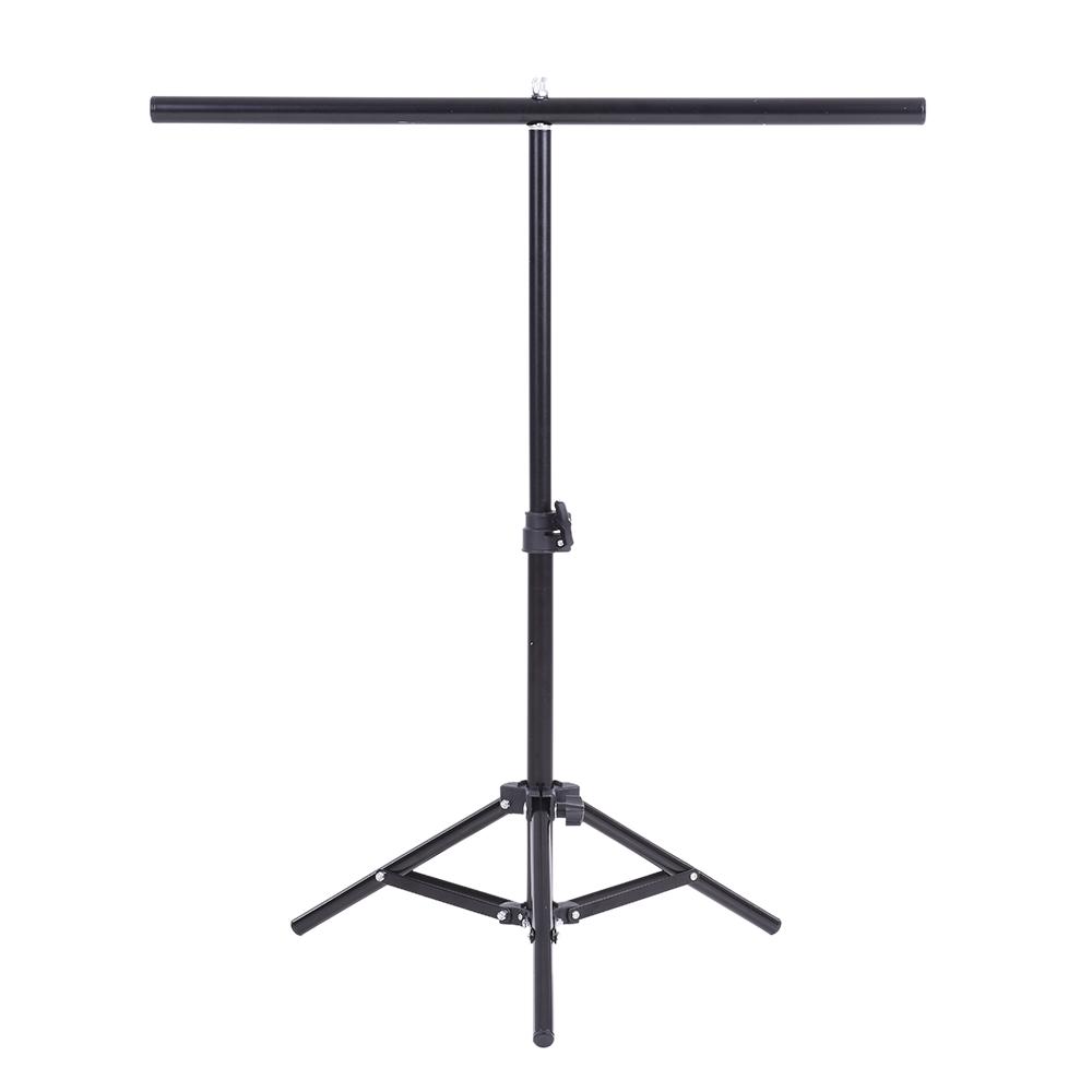 Bộ công cụ hệ thống giá đỡ kim loại Video 60,5 * 70cm w / Xà ngang & 3 * Kẹp cho Phông nền PVC